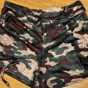Camouflage shorts